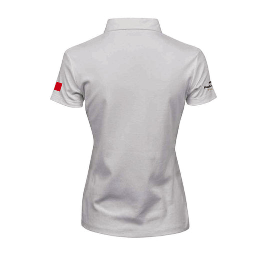 Malta White Polo Shirt - Women