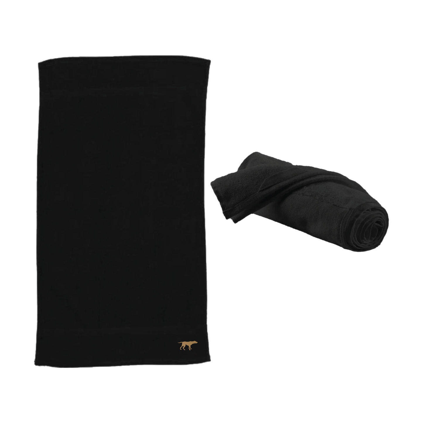 Black Hound Black Sportswear Towel