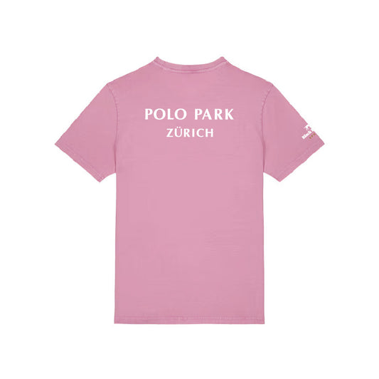 Zürich Garment Dyed Bubble Pink T-Shirt