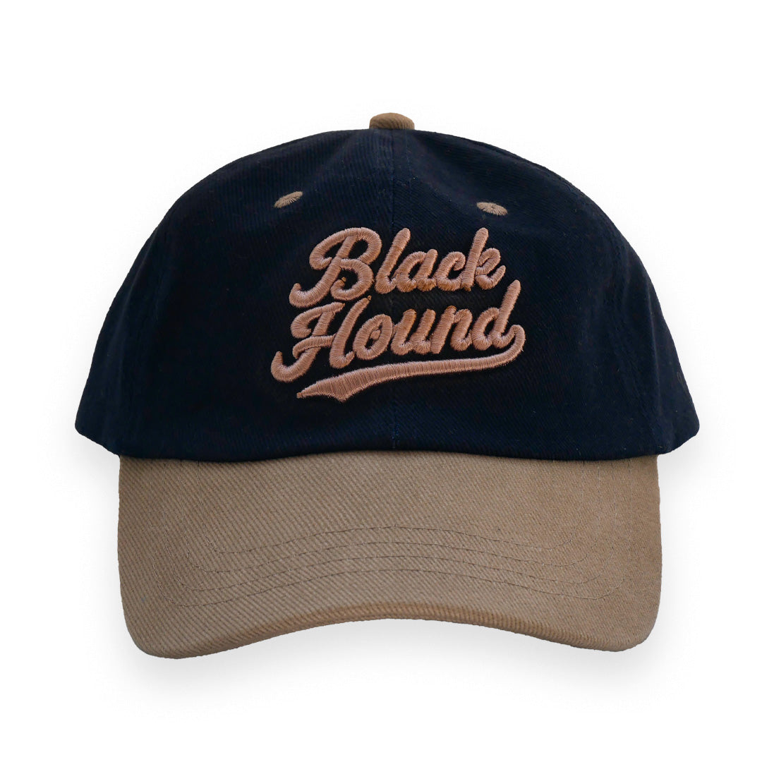 Black Hound Varsity Brushed Cotton Cap