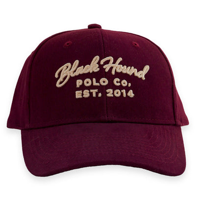 Black Hound Polo Co. Brushed Cotton Cap