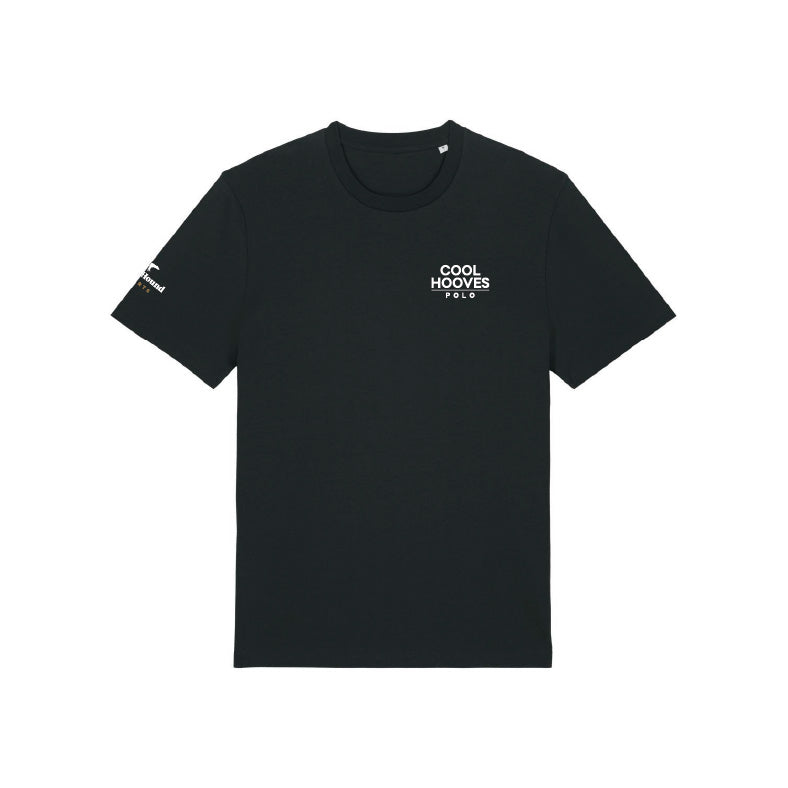 Cool Hooves Polo Black T-Shirt