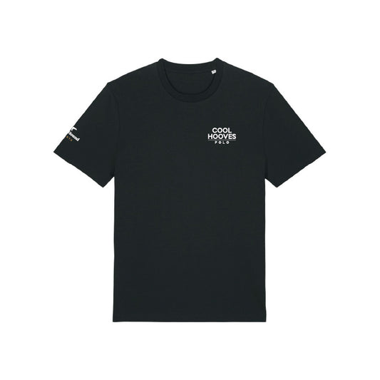 Cool Hooves Polo Black T-Shirt