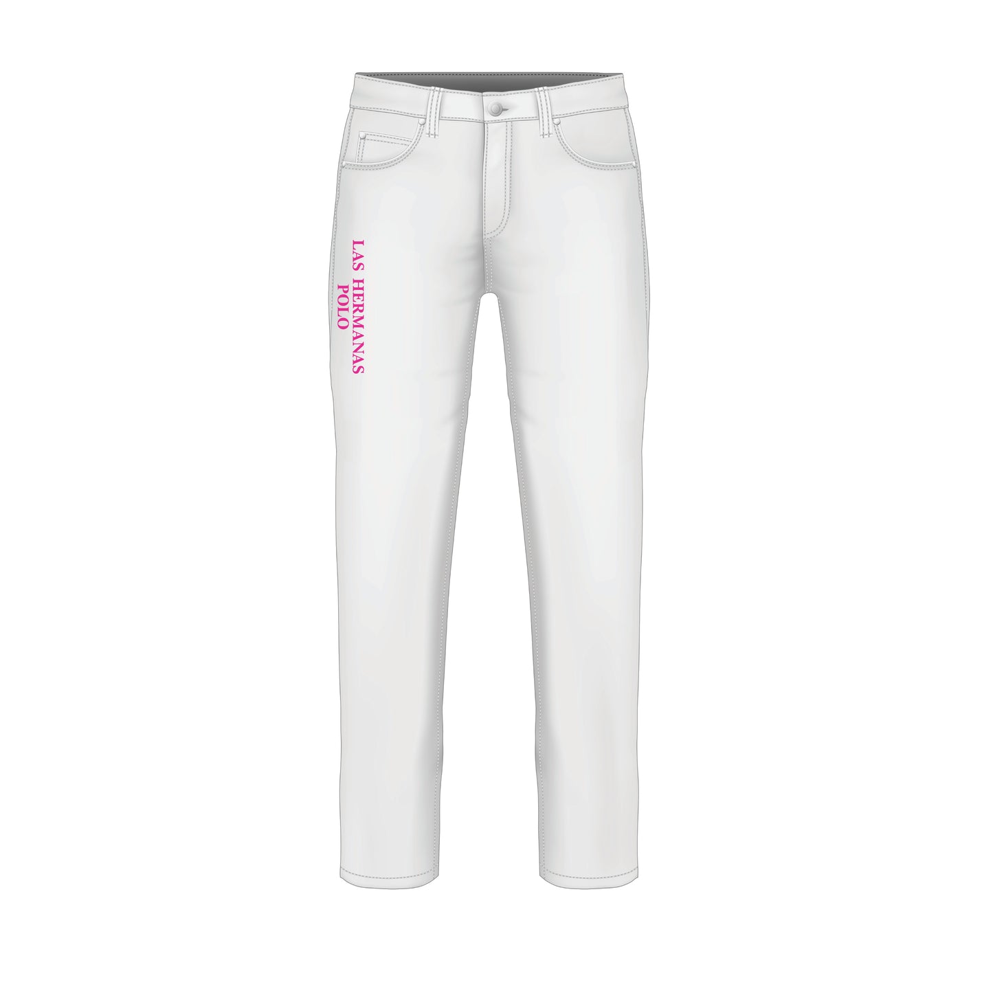 Las Hermanas White Jeans