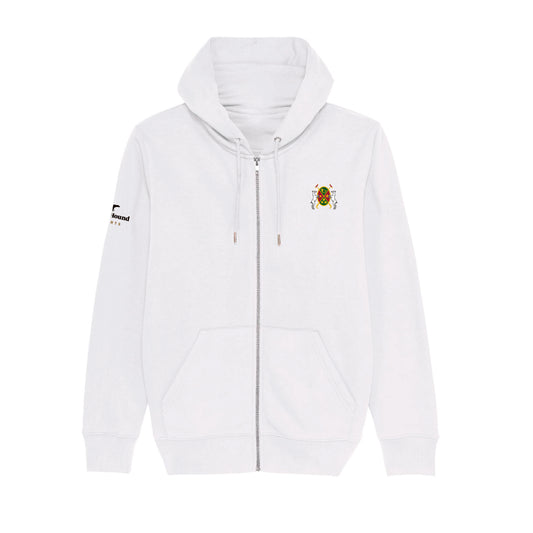 Polo Club de Chantilly White Zip Hoodie