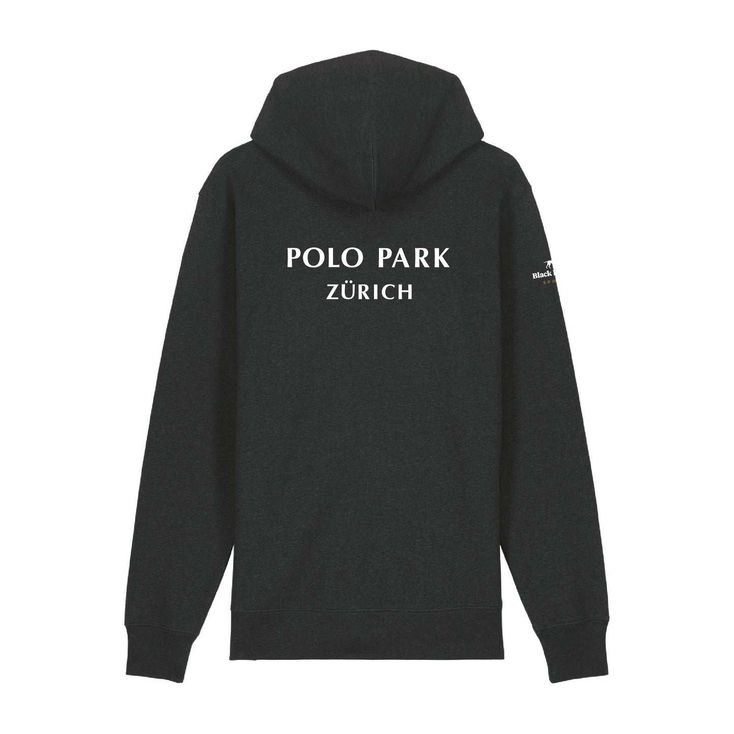Zürich Dark Heather Grey Zip Hoodie