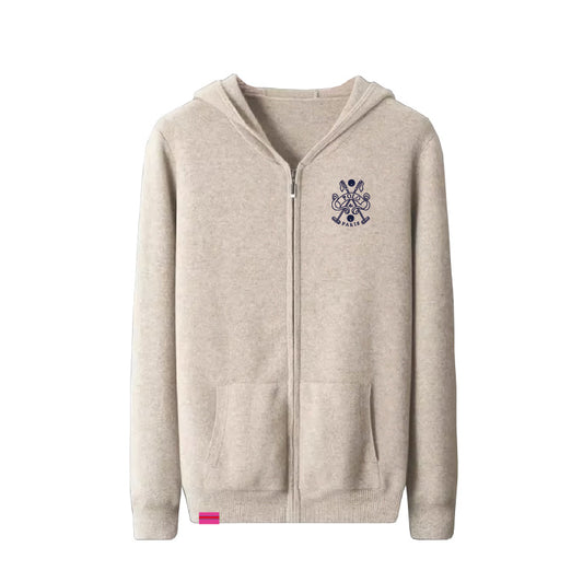 Polo de Paris Merino Wool Zip Hoodie